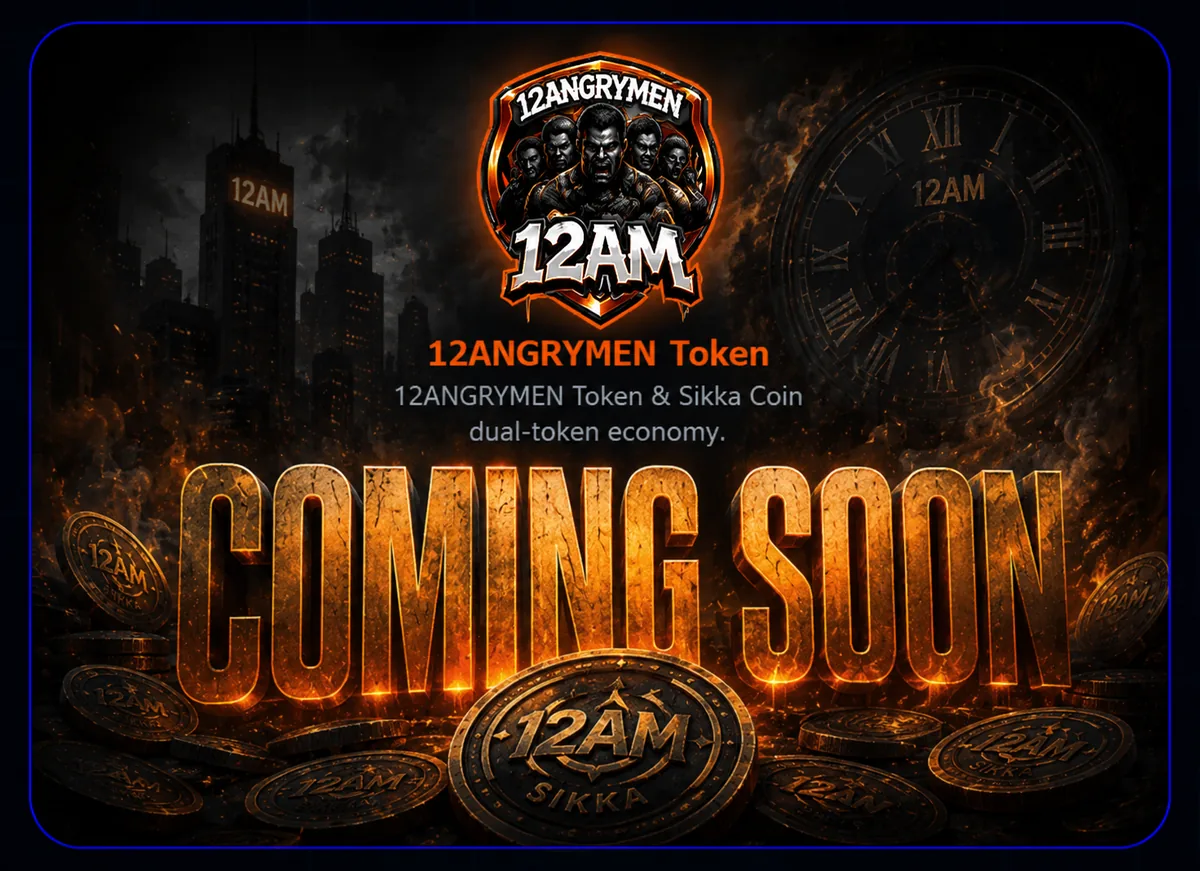 The Lazy Gamers — 12AngryMan Token Coming Soon